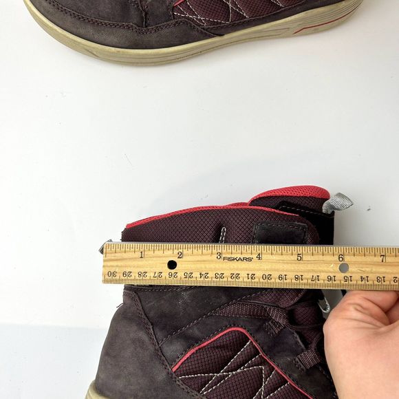 Ecco Kids URBAN SNOWBOARDER FIG/TEABERRY Boots Ankle 6.5 Dark Purple - Picture 4 of 16